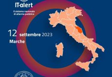 IT-alert, il 12 settembre arriva nelle Marche il test del nuovo sistema di allarme pubblico nazionale