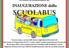 Inaugurazione dello Scuolabus